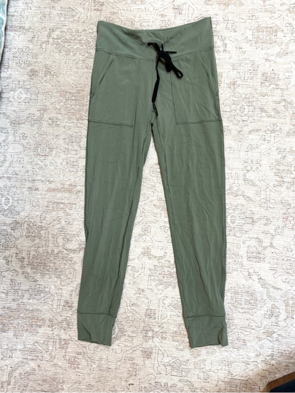 Aerie olive drawstring leggings